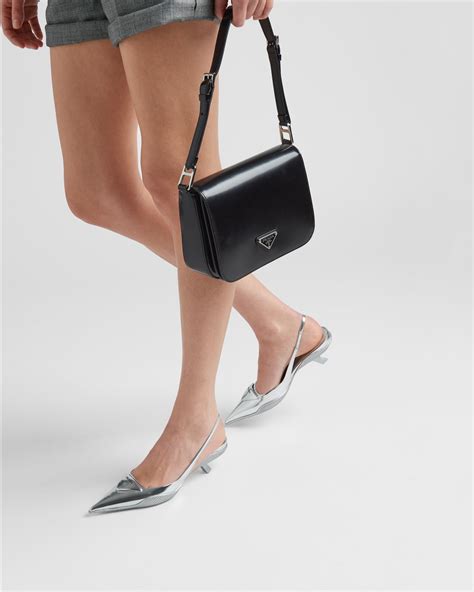 prada slingback argento|prada slingback shoes sale.